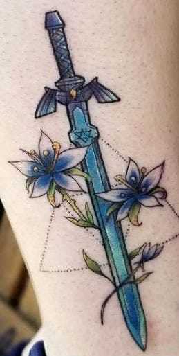 15 Ideas de Tatuajes de The Legend of Zelda que te harán ser digno de la Trifuerza