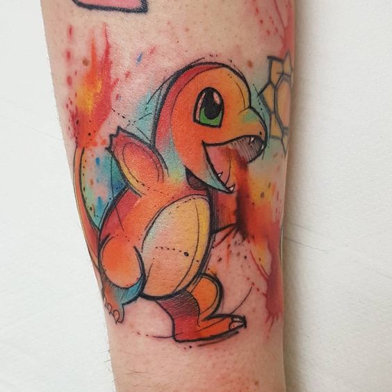 15 Ideas de Tatuajes de Pokémon para ser el mejor que habrá jamás
