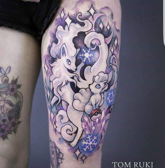 15 Ideas de Tatuajes de Pokémon para ser el mejor que habrá jamás