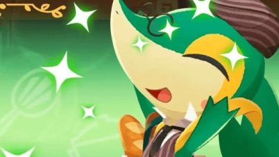 Snivy se viste de picnic en el nuevo evento de Pokémon Café ReMix