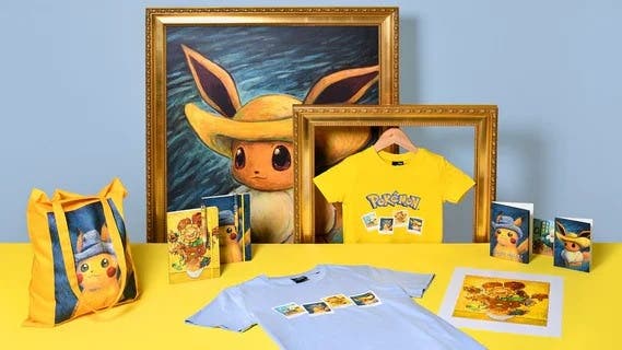 Es oficial: La colaboración Van Gogh x Pokémon se agota