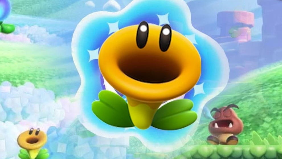La gente ama a las Flores Parlantes de Super Mario Bros Wonder