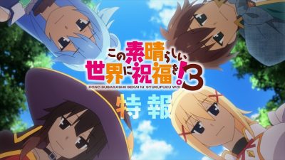 KonoSuba: Temporada 3, detalles y nuevo tráiler