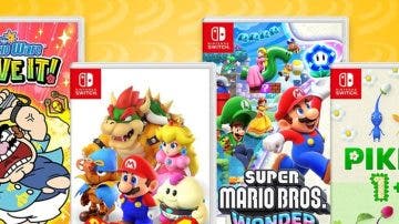 Rebajas en reservas para Nintendo Switch dejan a precios bajísimos Super Mario Wonder, RPG y más en Amazon México