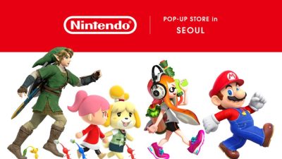Nintendo abre tienda oficial temporalmente en Seúl