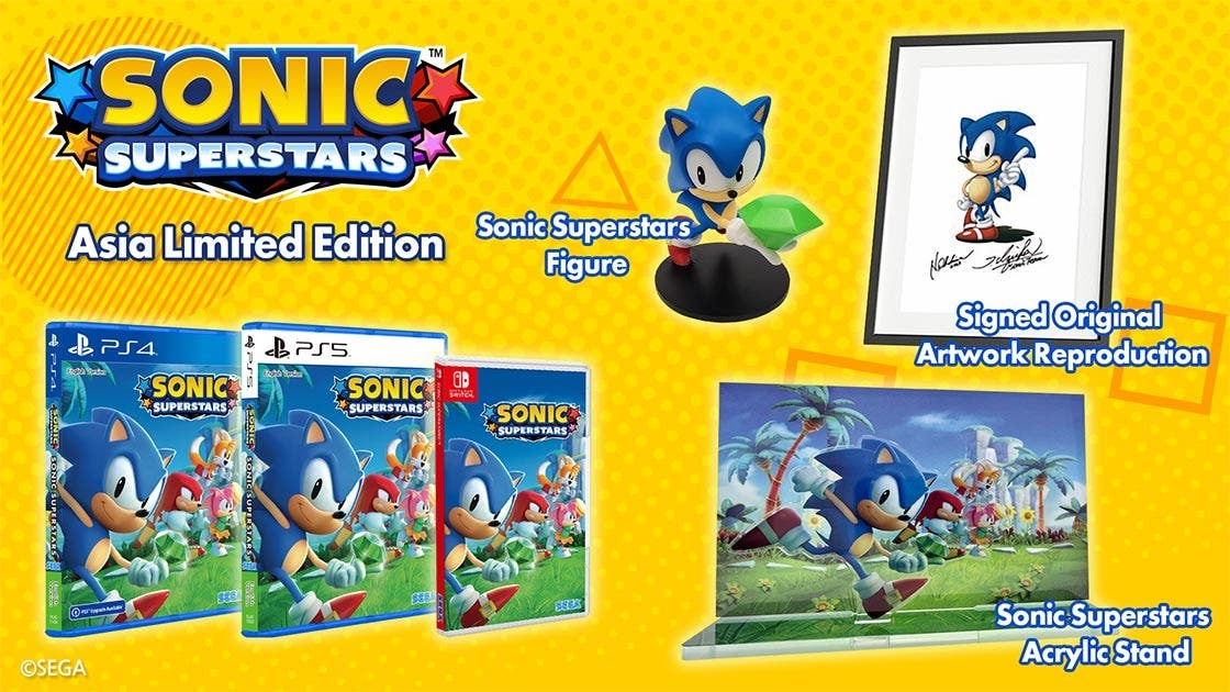 Sonic Superstars confirma esta edición limitada con reservas ya disponibles