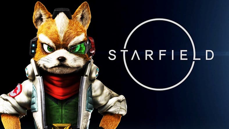 La cuenta oficial de Starfield crea el Arwing de Star Fox