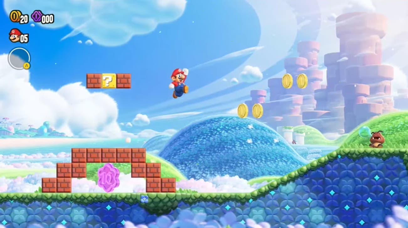 La web oficial nos deja 10 minutos de puro gameplay de Super Mario Bros Wonder