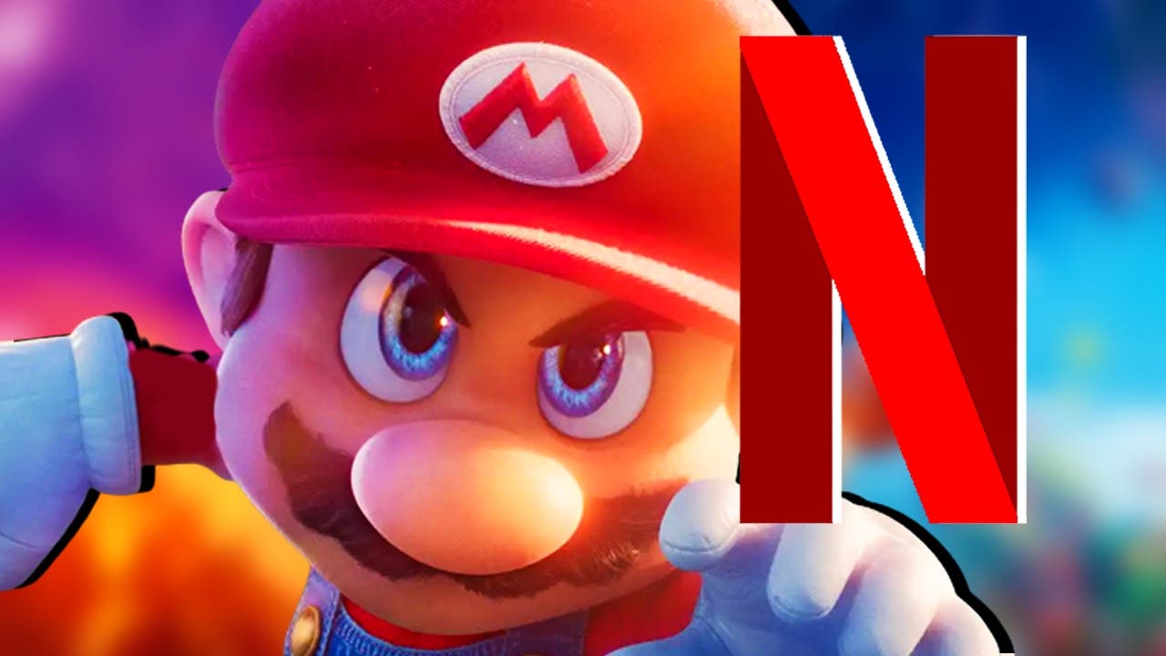 SUPER MARIO BROS LA PELICULA EN NETFLIX