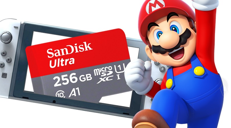 tarjeta microsd Switch