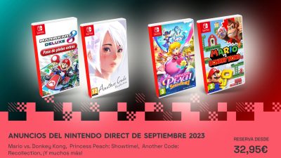 ¡Nuevos anuncios del Nintendo Direct del 14 de septiembre!