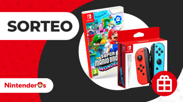 [Act.] ¡Sorteamos una copia de Super Mario Bros Wonder + Joy-Con para Nintendo Switch!