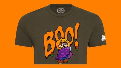 La nueva camiseta de Halloween de Super Mario es simplemente genial