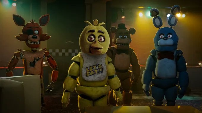 La película de Five Nights at Freddy’s bate récords también para Peacock en su estreno