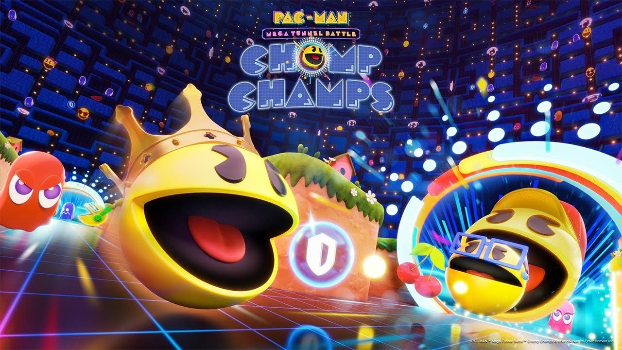 Tras la muerte de Pac-Man 99, otro Pac-Man ha sido anunciado para Nintendo Switch: Pac-Man Mega Tunnel Battle: Chomp Champs