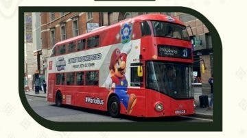Todos estos buses de Super Mario Bros Wonder están circulando por las calles de Londres
