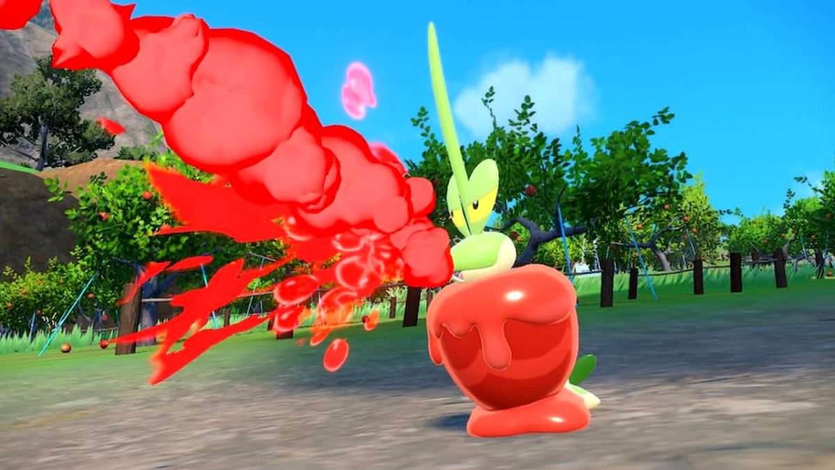 Jugadores de Pokémon Escarlata y Púrpura están cazando Dipplin Shiny
