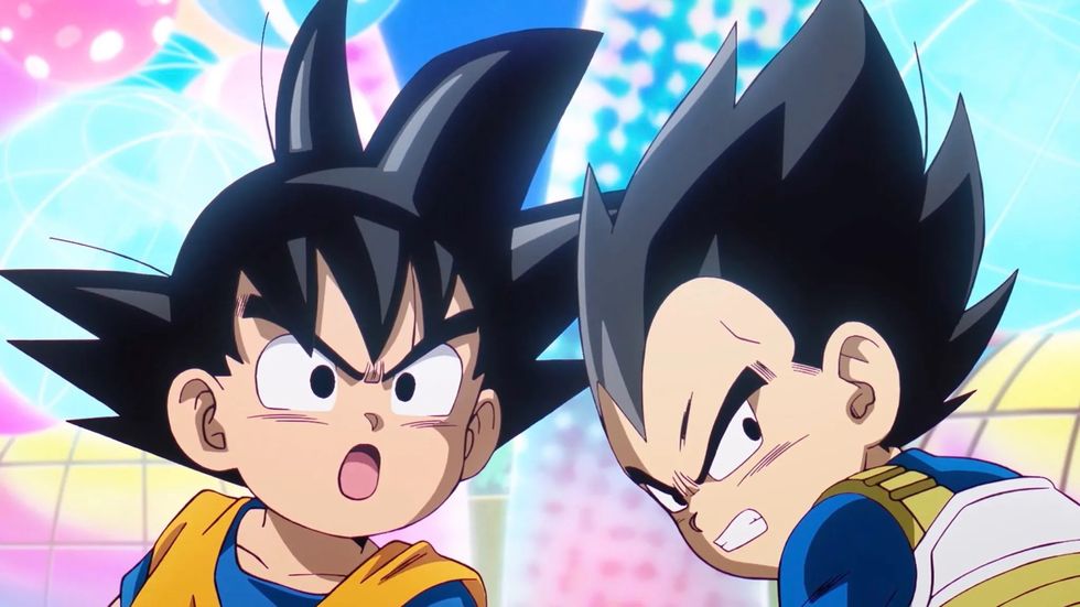 Debut de Goku Super Saiyan en Dragon Ball DAIMA