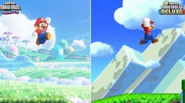 Comparativa evidencia el salto de Super Mario Bros Wonder respecto a New Super Mario Bros U