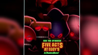 Sonic celebra el estreno de la película de FNAF con este homenaje