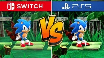 Sonic Superstars: Comparativa en vídeo entre Nintendo Switch y PS5