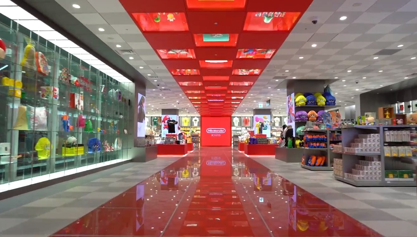 Nintendo nos regala este fantástico tour en vídeo por su nueva tienda en Kioto