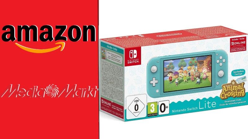 Nintendo Switch Lite a precio mínimo histórico en Media Markt y también en Amazon