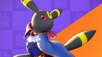 Pokémon Unite: Umbreon presume de su nuevo Holoatuendo noble