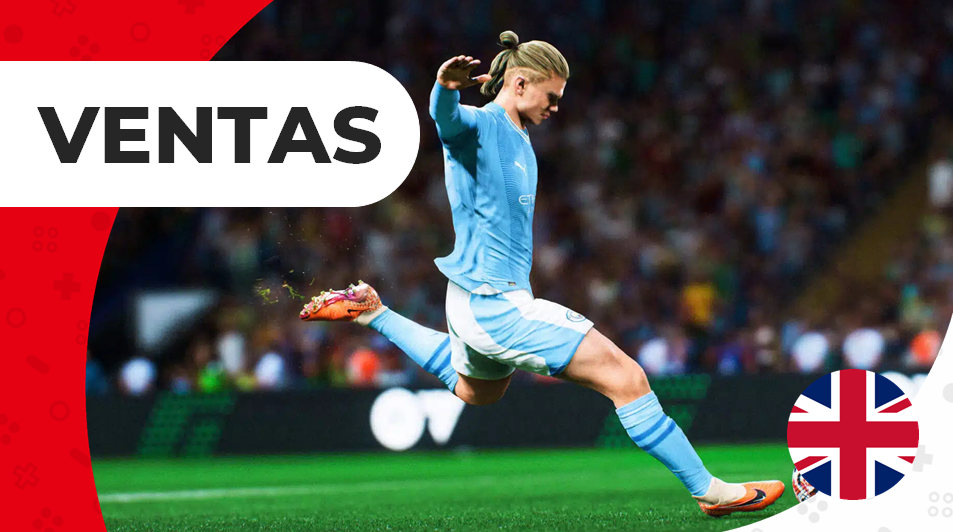 Top ventas semanales de Reino Unido con el estreno de EA Sports FC 24 en lo más alto (2/10/23)