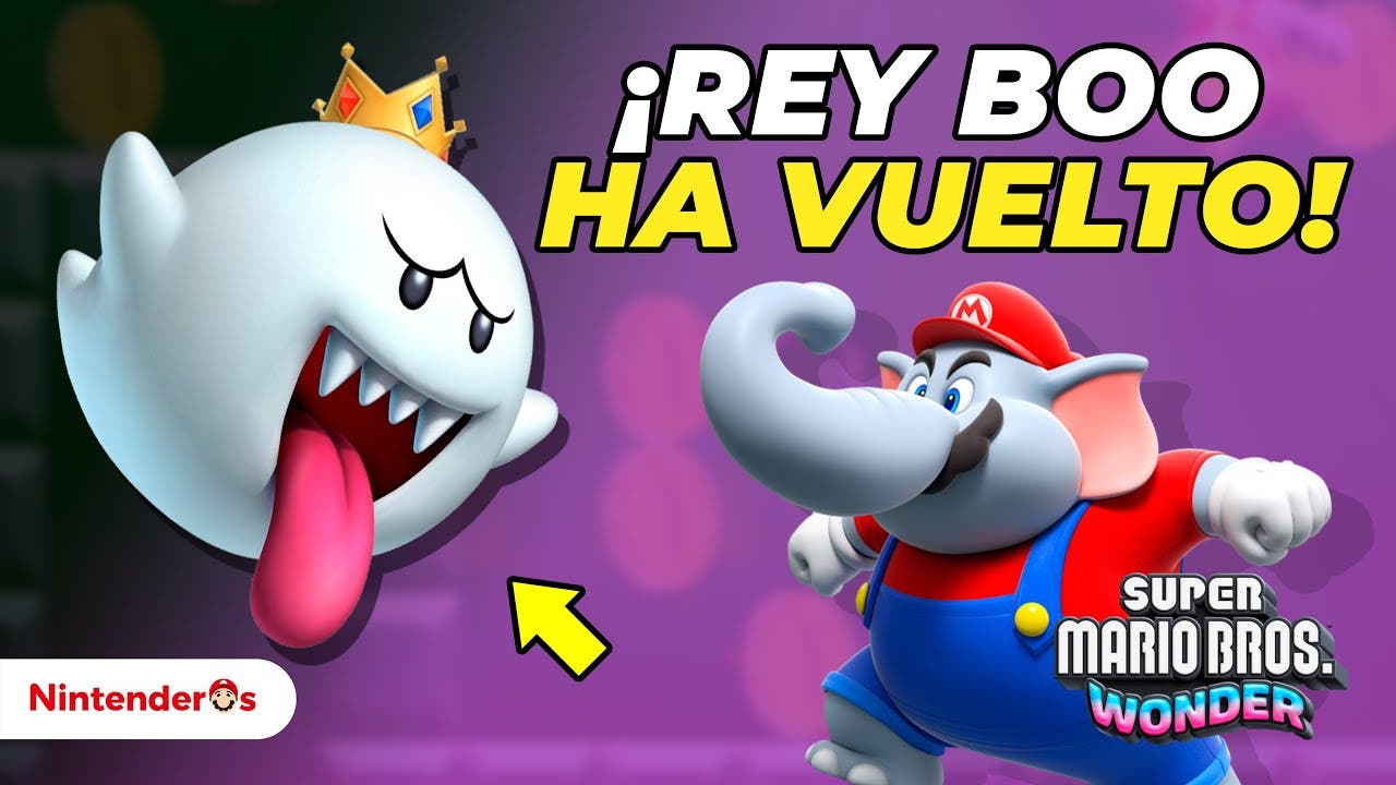 Super Mario Wonder: Así es el regreso del Rey Boo