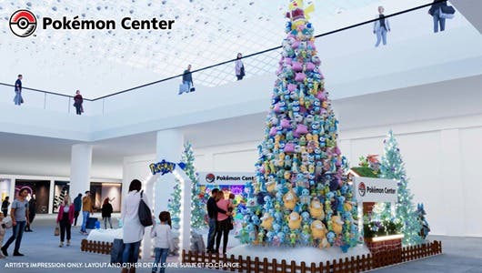 Pokémon anuncia este árbol de Navidad de 5 metros