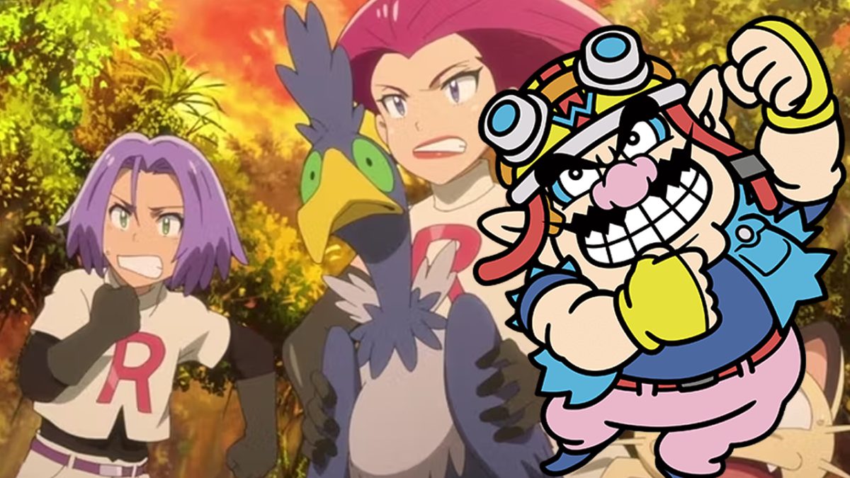 Este juego de WarioWare: Move It referencia a Pokémon