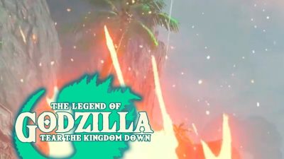 Godzilla en Zelda: Tears of the Kingdom es lo más surrealista que verás esta semana