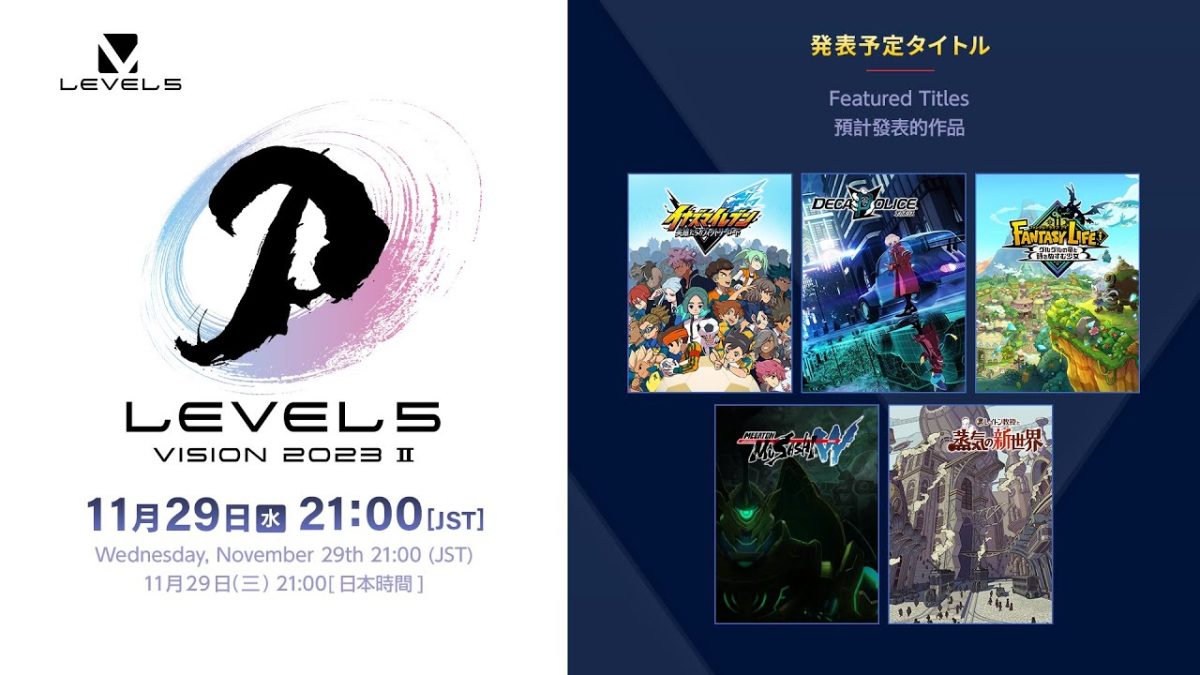 Aquí puedes ver el Level 5 Vision al completo con todos los anuncios