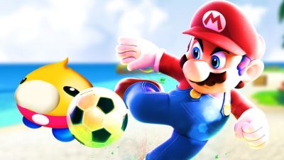 Estos personajes de Super Mario Sunshine parecen ser futbolistas en secreto