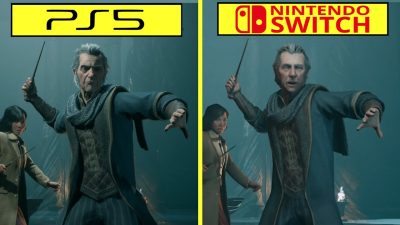 Comparativa en vídeo de Hogwarts Legacy: PlayStation 5 vs Nintendo Switch
