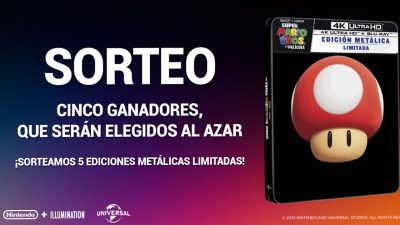 Nintendo sortea 5 copias de la película de Super Mario Bros