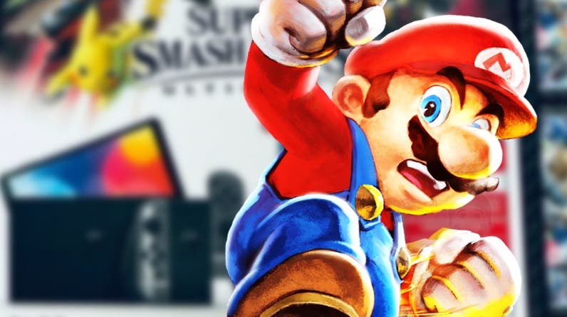 Se filtra imagen de un nuevo modelo de Nintendo Switch OLED de Smash Bros