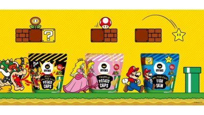 Los sabores de los nuevos snacks oficiales de Super Mario han sorprendido