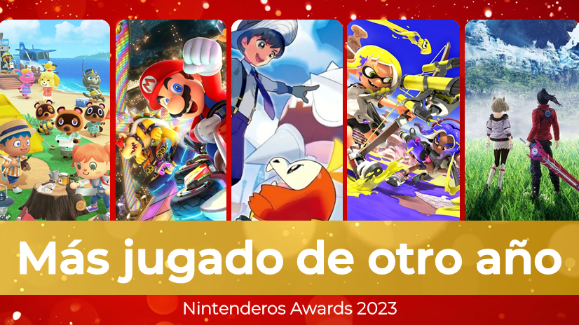 Nintenderos Awards 2023: ¡Vota ya por el título de otro año que más has jugado en 2023!