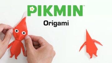 Aprende a hacer un Pikmin de origami con este tutorial de Nintendo