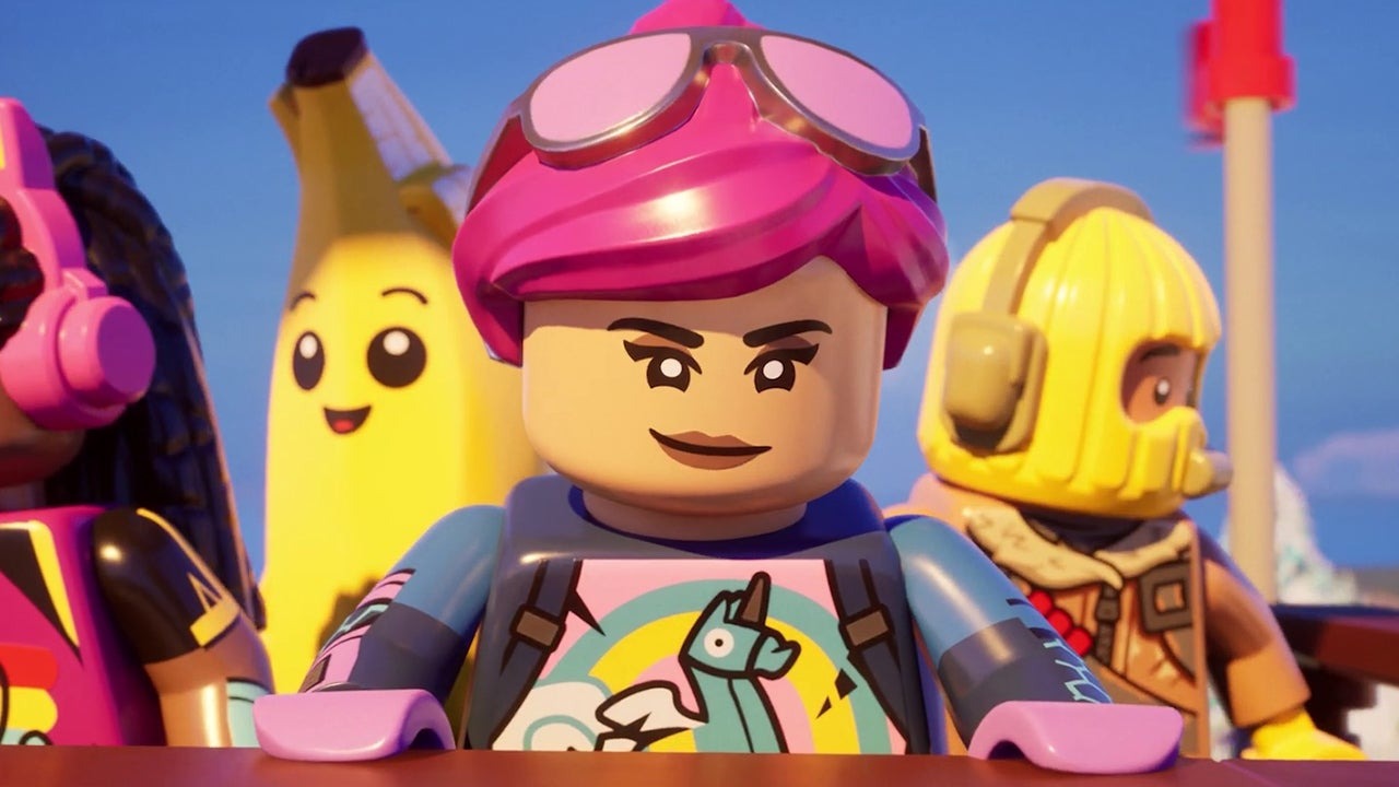 NPC sale volando a causa de este bug en LEGO Fortnite 