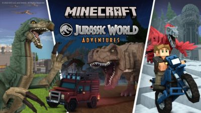 Minecraft estrena su nuevo DLC Jurassic World Adventures