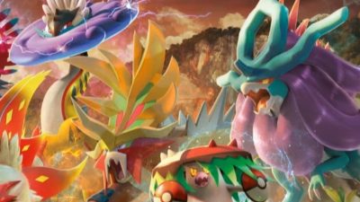 Los Pokémon Paradoja se reúnen en esta nueva y espectacular ilustración del JCC