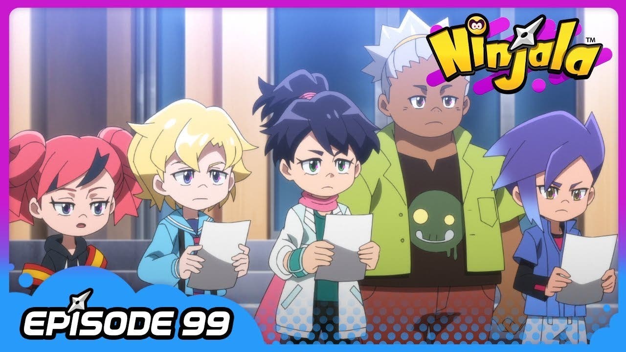 Ninjala lanza el episodio 99 de su anime oficial temporalmente