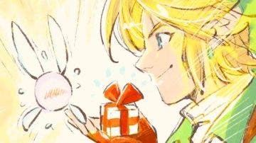 Los artistas del manga de Zelda nos sorprenden con esta ilustración navideña