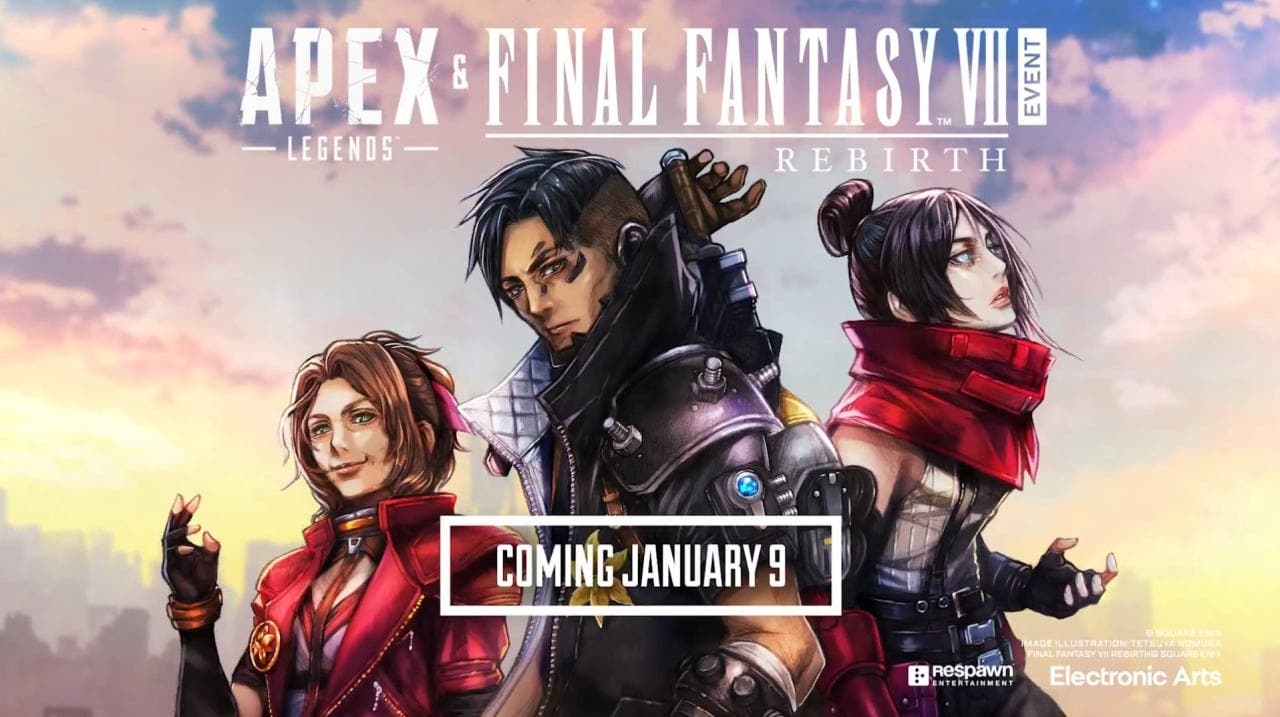Apex Legends anuncia colaboración con Final Fantasy VII Rebirth
