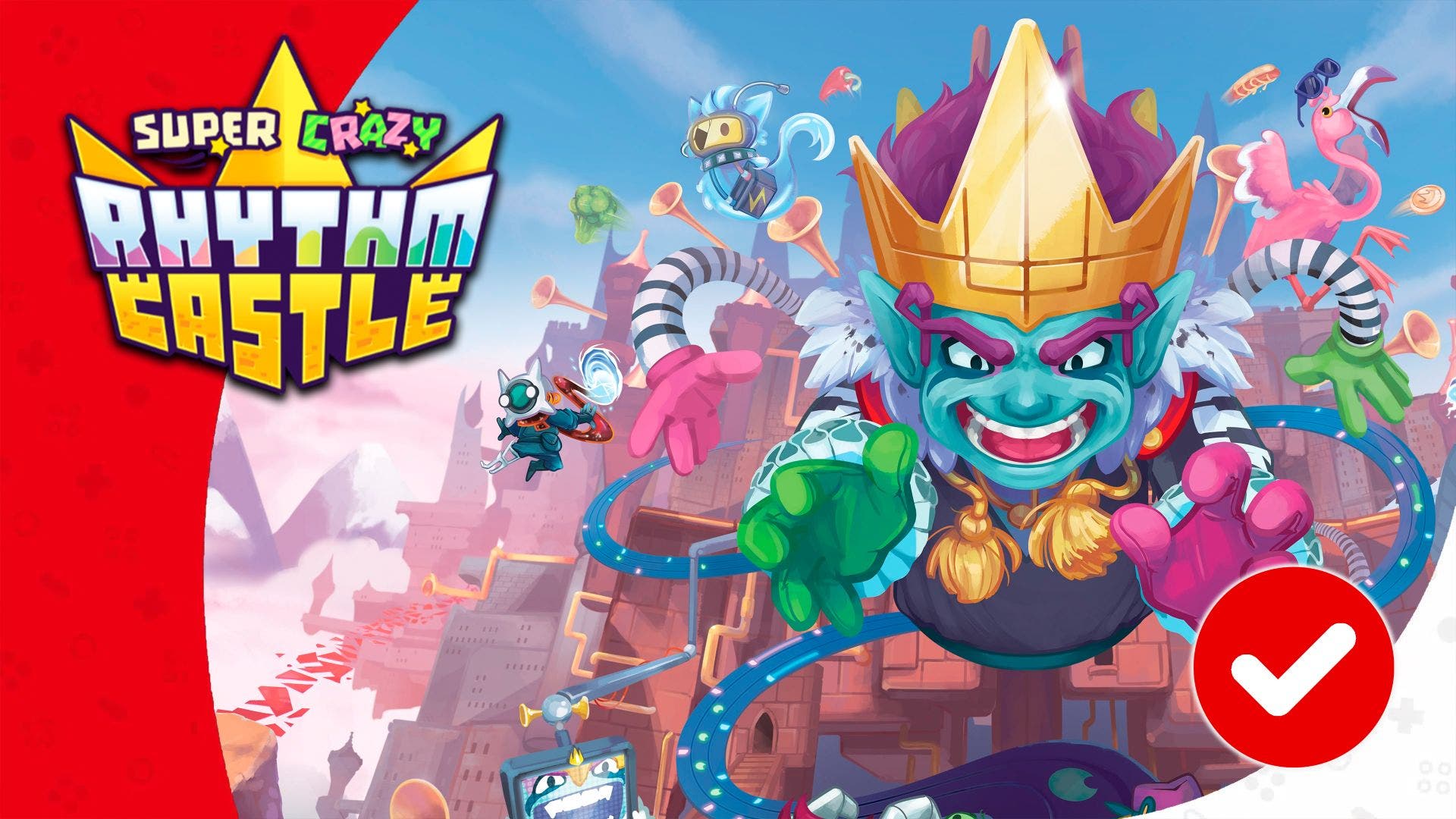 [Análisis] Super Crazy Rhythm Castle para Nintendo Switch
