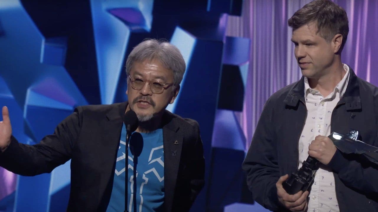 Los Game Awards metieron prisa a Eiji Aonuma cuando recibió el premio de Zelda: Tears of the Kingdom y no ha gustado