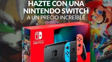 Nintendo Switch a precio mínimo histórico solo hoy y mañana